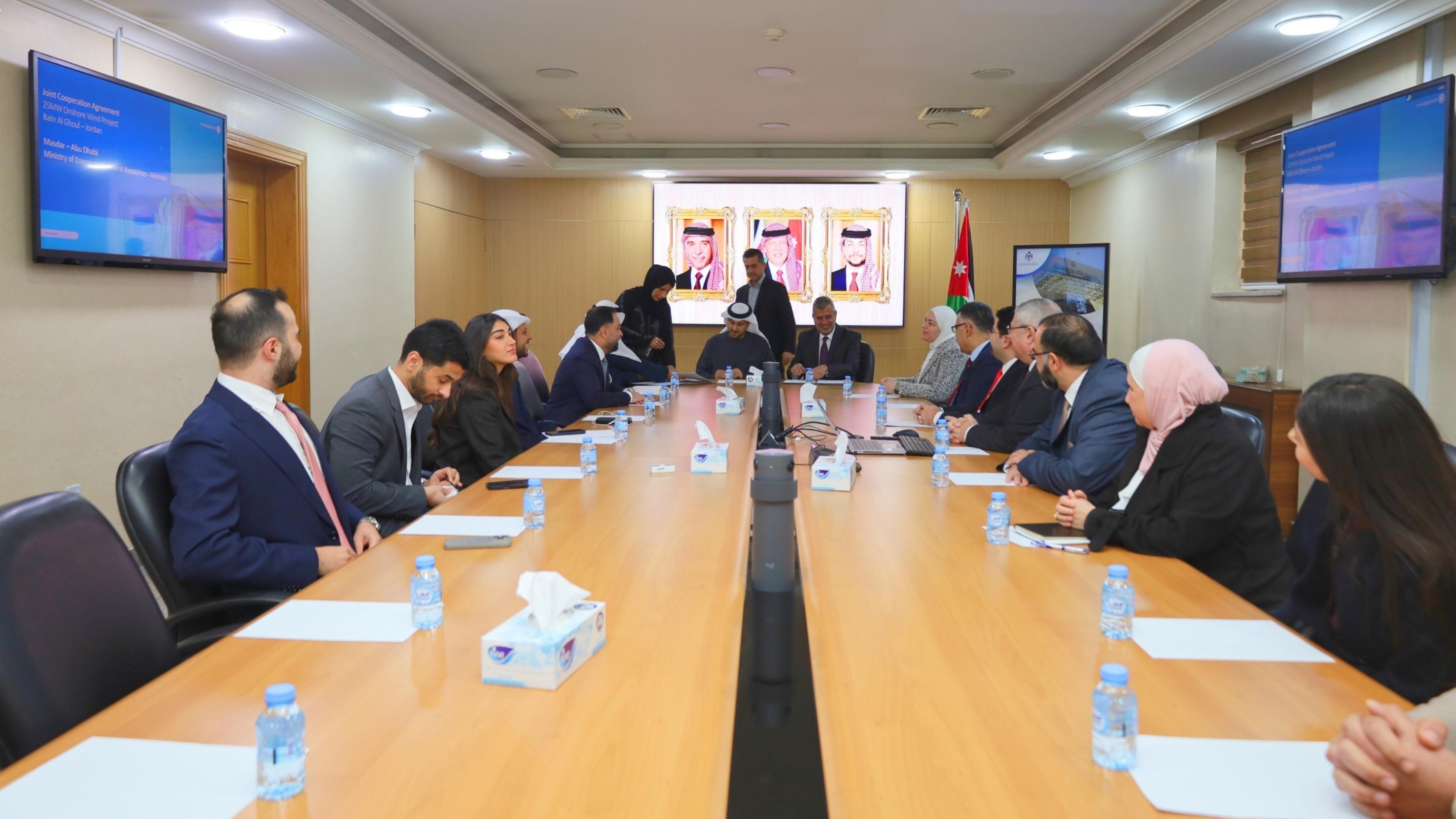 Masdar to oversee 25-mw wind energy project in Jordan