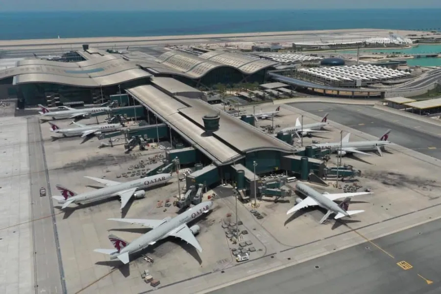 Qatar partially reopens airspace for evacuation flights