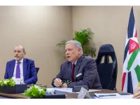 King, world leaders participate in international meeting on Middle East developments