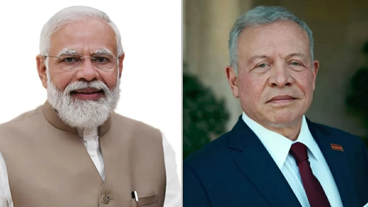 King receives call from India PM
