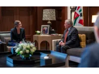 King receives ICRC president