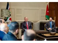 King receives Syrian delegation participating in Higher Coordination Council ministerial meetings