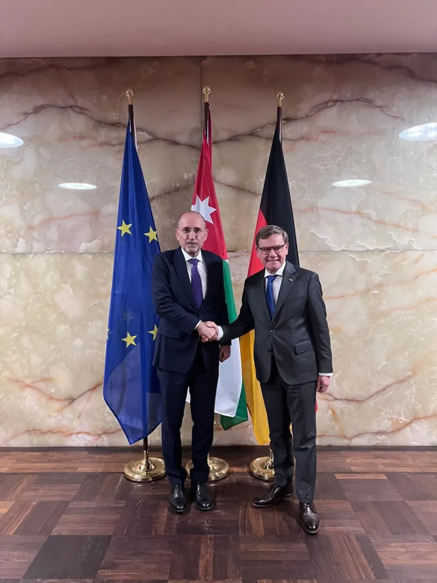 Safadi meets German counterpart, focuses on regional stability