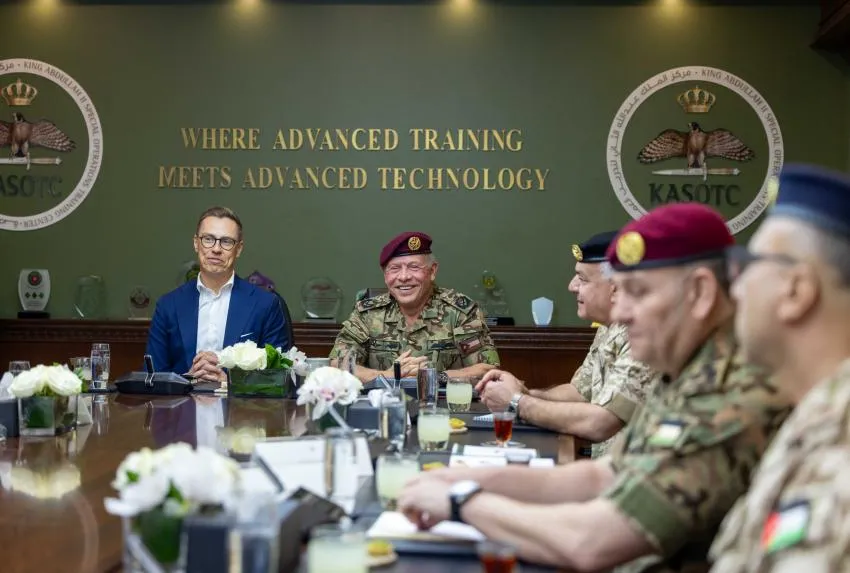 King, Finland president attend tactical exercise at KASOTC