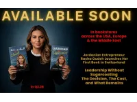 Jordanian Rasha Oudeh to launch her first book in Switzerland on leadership
