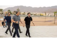 Crown Prince checks on progress of Aqaba International Circuit, City Park projects