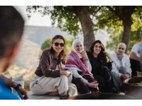 Queen Rania visits Saham Al Kafarat village in Irbid