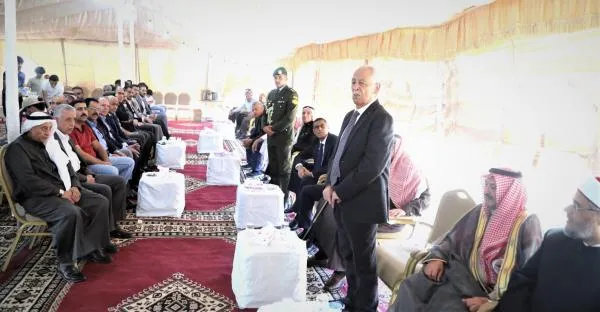 مندوبا عن الملك وولي العهد .. العيسوي يعزي الزيادات وآل أبو أحمده