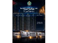 Premium vehicle plate auction opens to support university students in Jordan