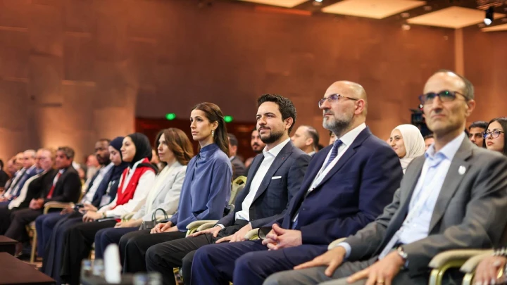 Crown Prince, Princess Rajwa attend artificial intelligence session at Tawasol 2026 forum