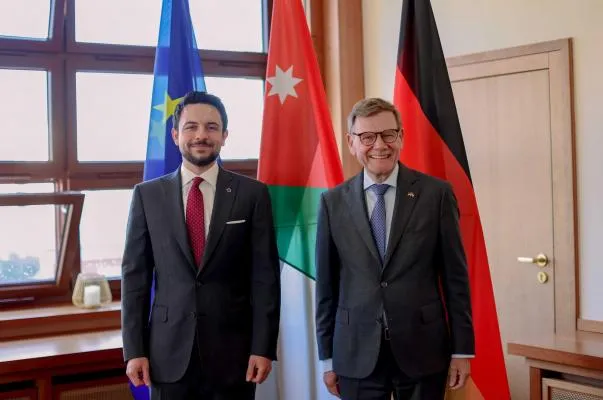Crown Prince meets with Germany FM