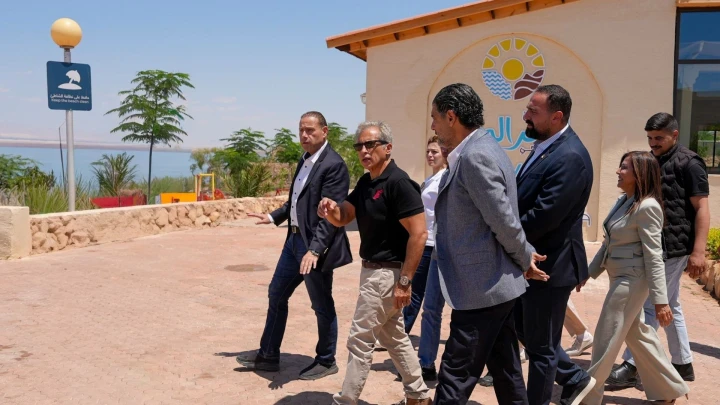 PM Hassan inaugurates Dead Sea Corniche and public beach
