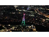 Embassy of Georgia congratulates Jordan on 80th Independence anniversary, Tbilisi Tower lit in Jordanian colors