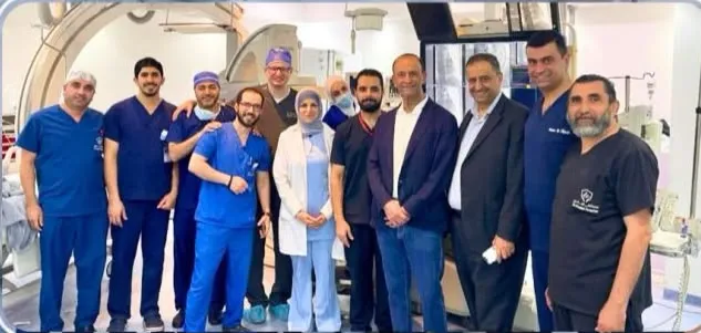 Al Khalidi Hospital performs fourth catheter-based pulmonary valve implantation