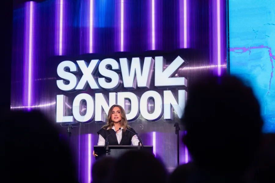 Queen Rania calls for building strength to meet global challenges at SXSW London conference