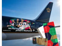 In support of Al Nashama... Royal Jordanian features National Football Team on its aircrafts