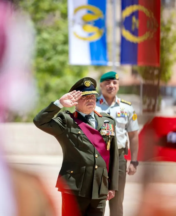 King attends JAF ceremony marking Accession to the Throne Day, Great Arab Revolt anniversary, Army Day