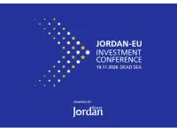 Jordan, EU set November 19 date for rescheduled investment conference