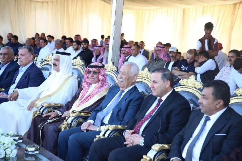 رئيس الديوان الملكي يرعى احتفال عشيرة الشرعة بالاعياد الوطنية