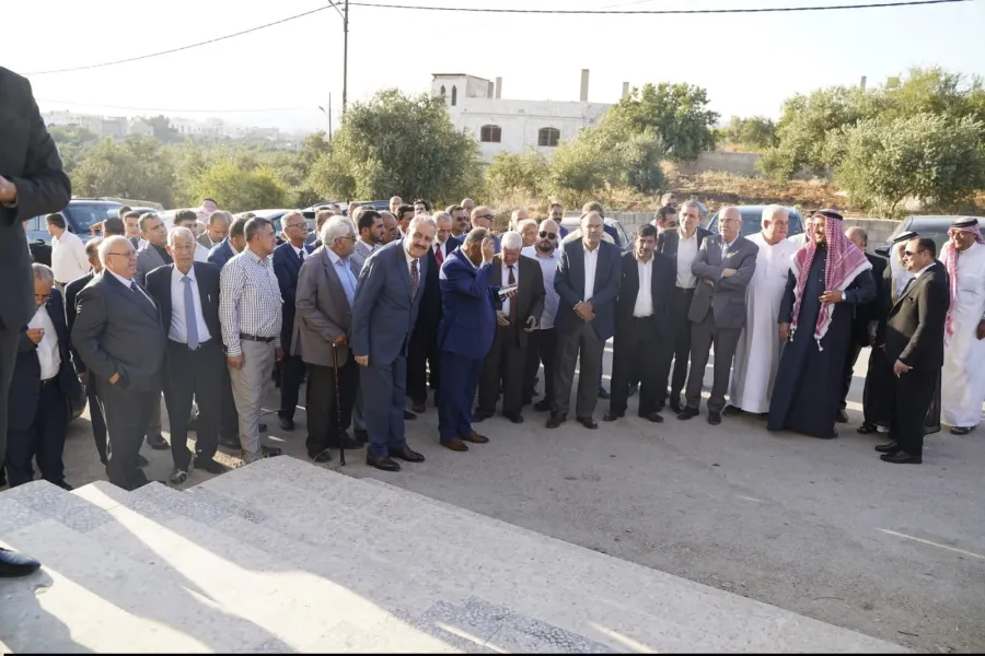 جاهة كريمة لطلب يد كريمة المحامي عصام الشلول للشاب فارس بني عواد