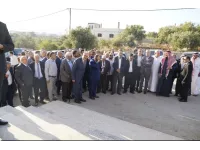 جاهة كريمة لطلب يد كريمة المحامي عصام الشلول للشاب فارس بني عواد