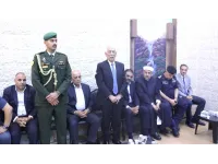 مندوبا عن الملك وولي العهد .. العيسوي يعزي أبو عيد وشختور