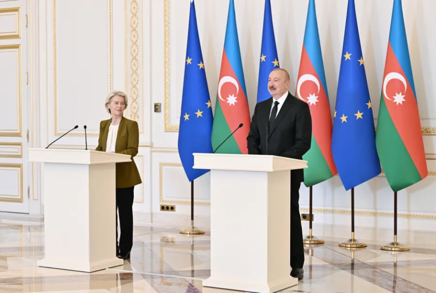 European Commission President Ursula von der Leyen pays working visit to Azerbaijan