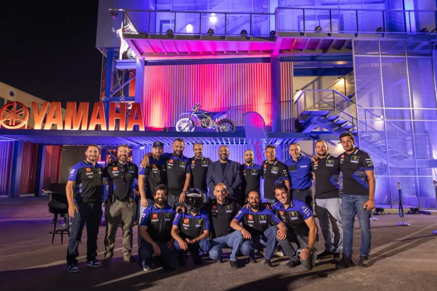 Markazia Yamaha opens largest Yamaha showroom in Middle East, announces Guinness World Records Achievement by rider Walid Shabsough