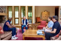 King participates in Sun Valley economic forum