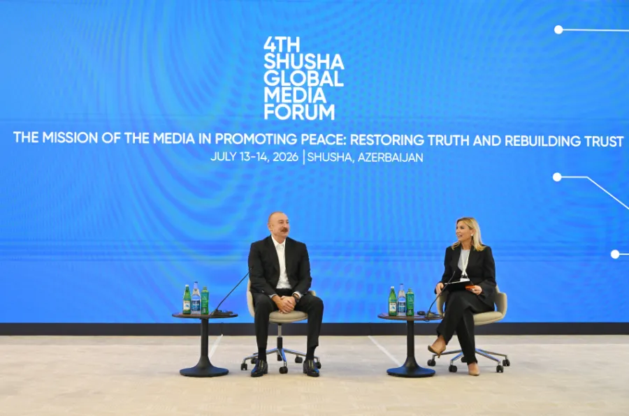 President Aliyev opens the 4th Shusha Global Media Forum, highlights peace and Karabakh reconstruction 