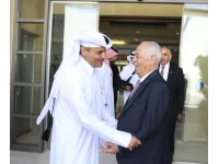العيسوي يقدم واجب العزاء بوفاة الأمير الشيخ حمد بن خليفة آل ثاني