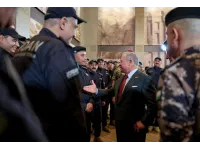 King meets Jordanian search, rescue team returning from Venezuela
