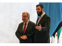 Guterres meets Syria’s Sharaa on first Damascus visit by UN chief in 17 years