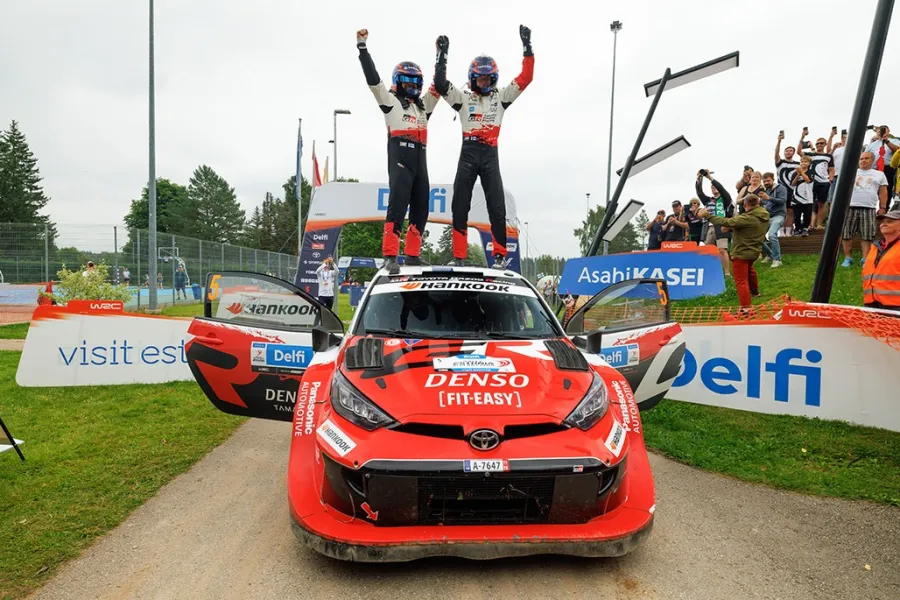 Toyota Gazoo Racing claims one-two victory at Rally Estonia