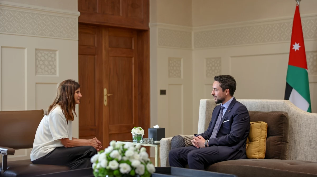 Crown Prince meets with France minister delegate for armed forces and veterans