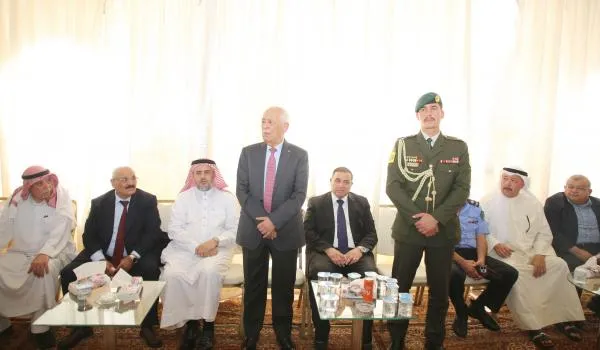 مندوبا عن الملك وولي العهد .. العيسوي يعزي عشيرة أبو موسى العليقات