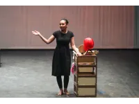 عرض مسرحي مصري واخر من السودان ضمن فعاليات مهرجان المونودراما المسرحي الرابع