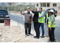 التميمي يتفقد مشروع مسار طريق إربد الدائري ويوجّه بتسريع الأعمال الكهربائية ضمن مسار المشروع