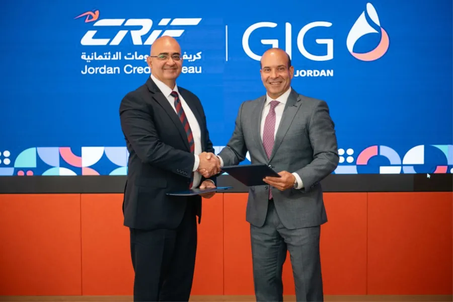كريف الاردن توقّع اتفاقية تقديم خدمة الاستعلام الائتماني مع مجموعة الخليج للتأمين – الأردن