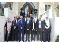العيسوي يلتقي وفدا من مجلس عشائر جبل الخليل بالأردن