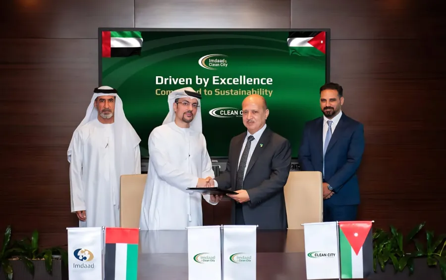 إمداد الإماراتية و«كلين سيتي» الأردنية تؤسسان شراكة استراتيجية لتنفيذ أحد أكبر مشاريع النظافة وإدارة النفايات في العاصمة عمّان