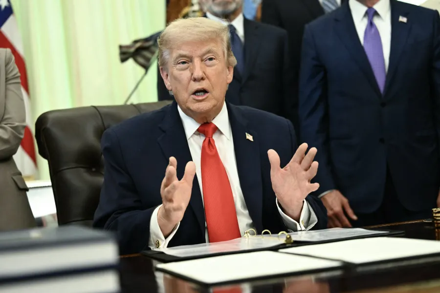 Trump says will demand conflict compensation from Iran