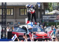GAZOO Racing secures 1-2-3 finish at 75th Rally Finland