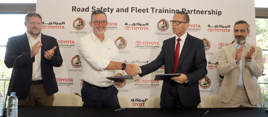 Toyota Gibraltar, RACJ & Markazia partner for road safety and fleet training