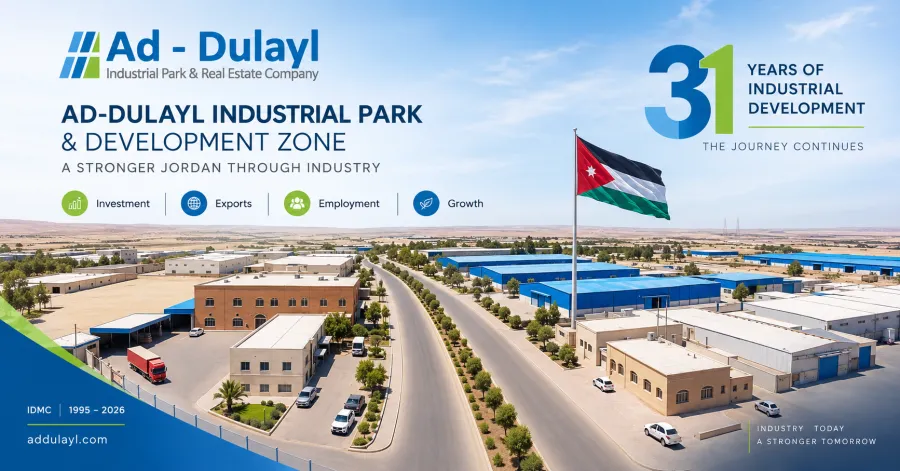 Ad-Dulayl Industrial Park & Development Zone: Three decades of industrial investment and supporting Jordanian exports