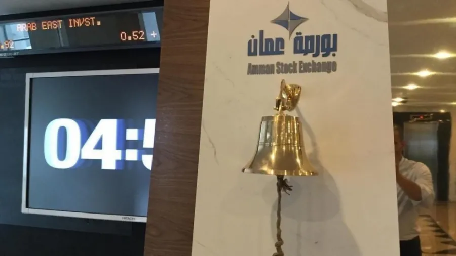 المتحدة للاستثمارات: ارتفاع تداولات بورصة عمّان 25% والمؤشر يصعد فوق 4 آلاف نقطة