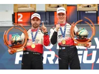GAZOO Racing celebrates historic hat-trick at Rally del Paraguay