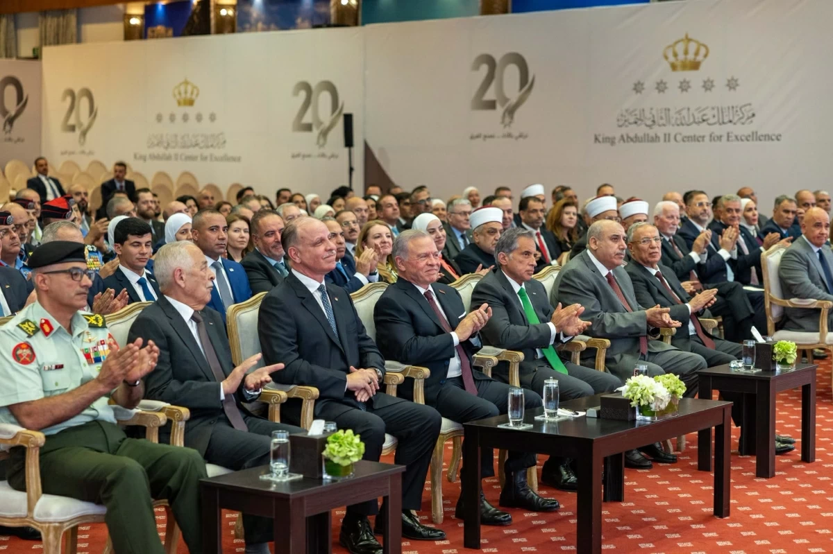 King attends ceremony marking 20th anniversary of King Abdullah II Centre for Excellence