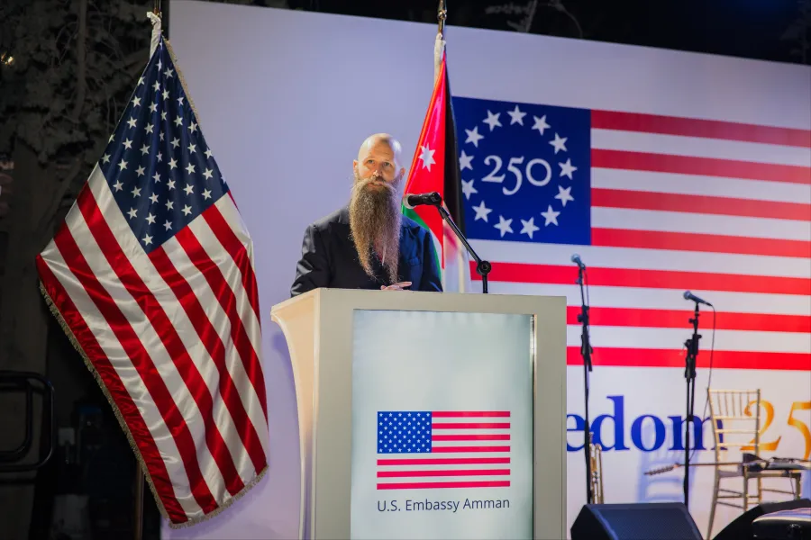 U.S. Embassy in Amman celebrates 250 years of American independence