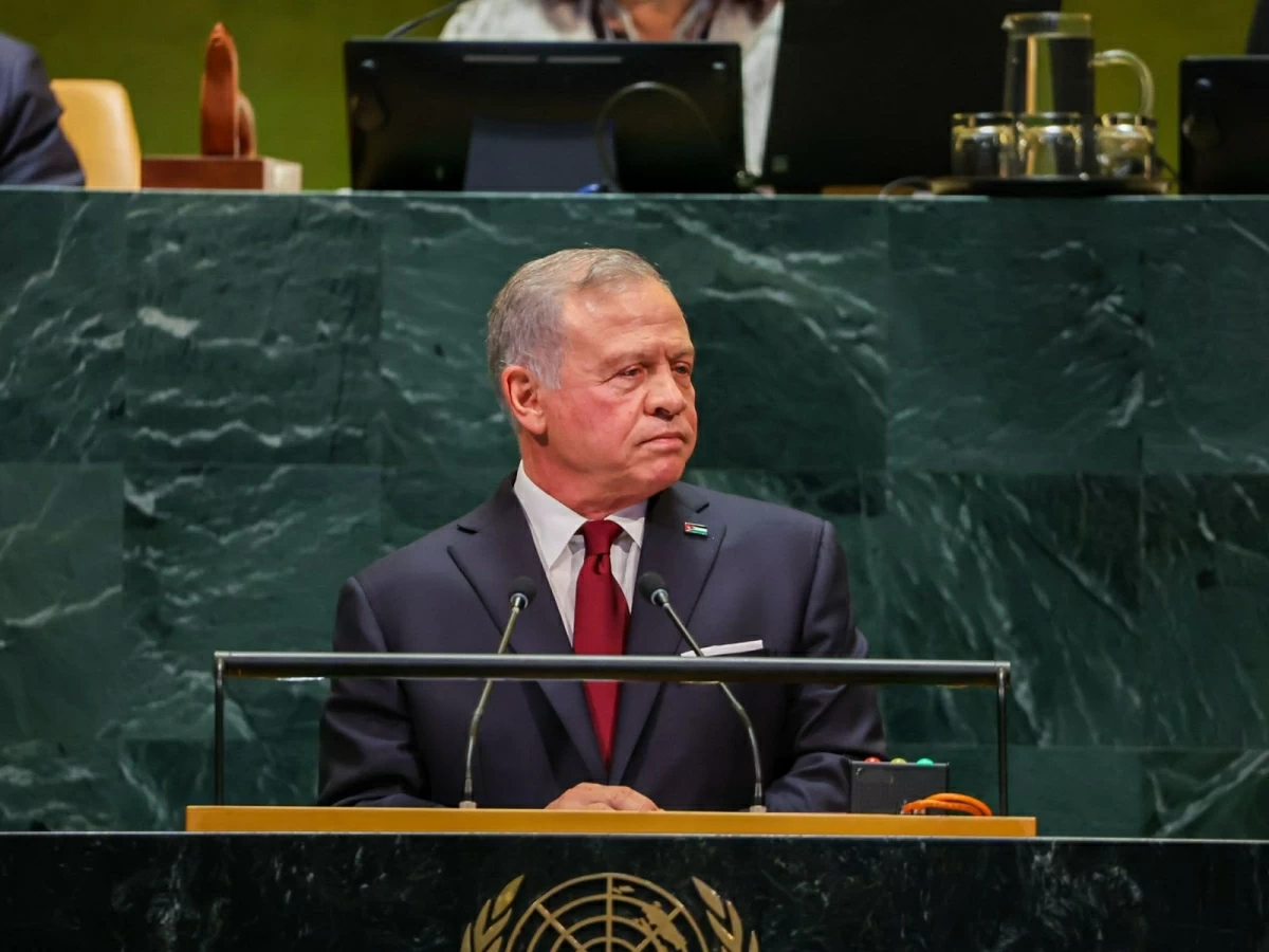 King in UN address: World needs to act on Gaza, West Bank, regional crises 
